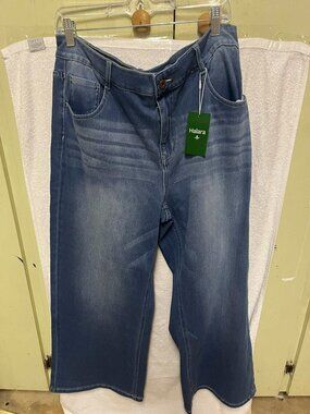 NWT wide leg Halara jeans size XL